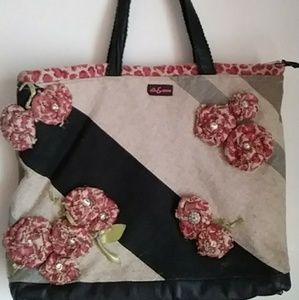 Elle & Anne rosey tote bag